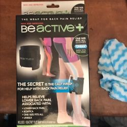 2 BeActive+ And 1 Generic Calf Wrap 