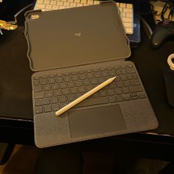 Apple Pencil 2nd Gen & Logitech folio/keyboard For iPad Air 4th/5th Gen