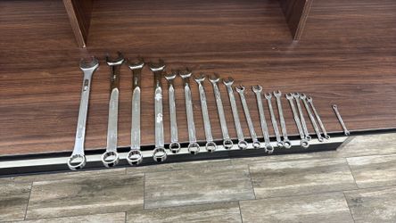 Snap on wrench set
