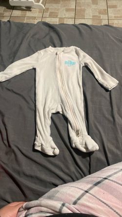 Unisex Nike Baby Cream Color One Piece 