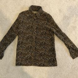 Animal Print Long sleeve Shirt 