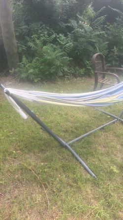 Portable double hammock