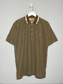 Brown Lacoste Polo