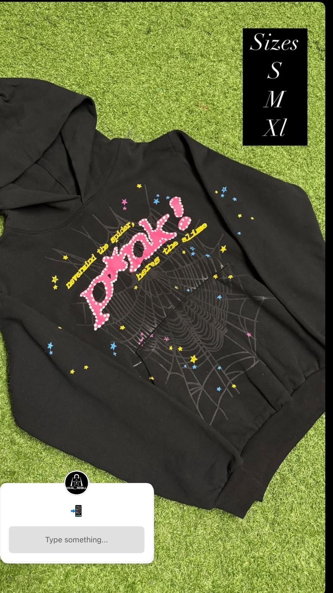 Spider Pink Hoodie