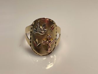Size 10.25 gold ring 142834-3