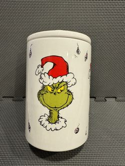 Grinch Faces Cookie Jar