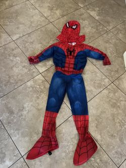 Boy’s Spider-Man costume with muscles size Small
