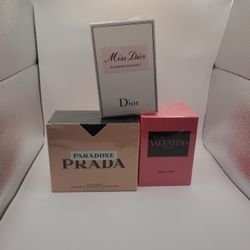 #prada #Valentino #miss Dior 