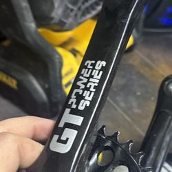 Gt Power Series Cranks And Spindle Bmx Freestyle Bike