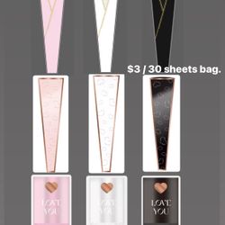 Single Rose Sleeves Pack Of 30..$2