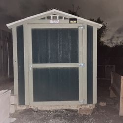Shed 6’ W x 8’L