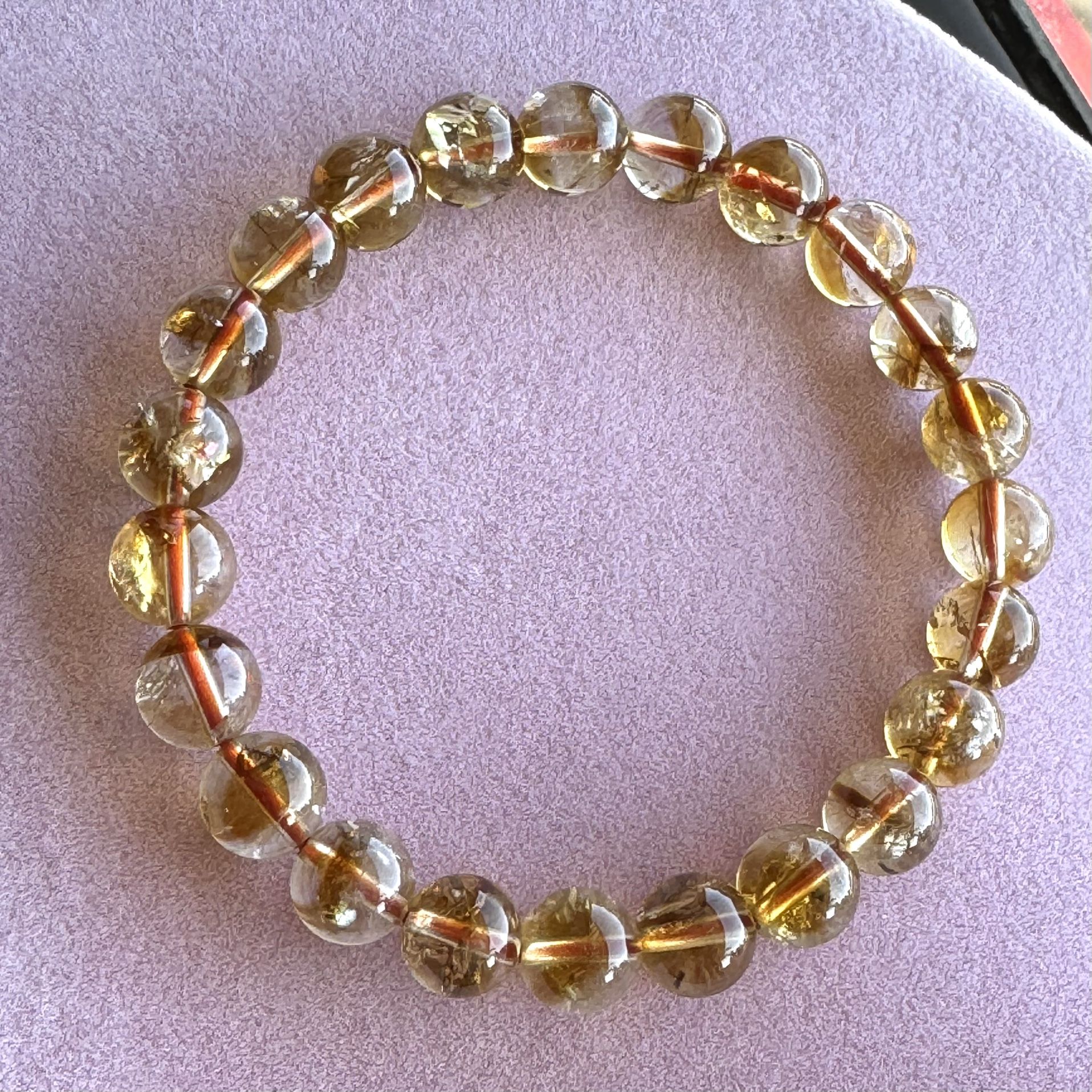 9mm Citrine Bracelet