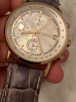 DKNY Watch Pearl Face
