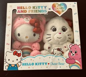 Hello Kitty and Care Bear