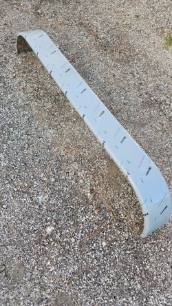 103x10 Smooth Aluminum Triple Axle Single Fender