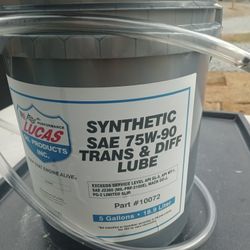  Lucas synthetic 75/90 gear oil
