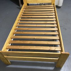 Wooden Twin Bed Frame 