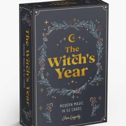 The Witch's Year: Modern Magic in 52 Cards new selling for only $10