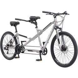 NEW Schwinn Twinn Tandem Adult Beach Cruiser Gift Bike Bicycle Double 2 Seater Low Step NIB $900 MSRP 21 Speed Adjustable Dual 2 Person Capacity