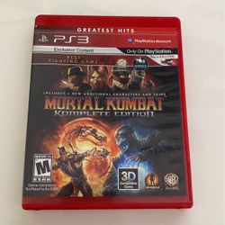 Mortal Kim at Komplete Edition For Ps3