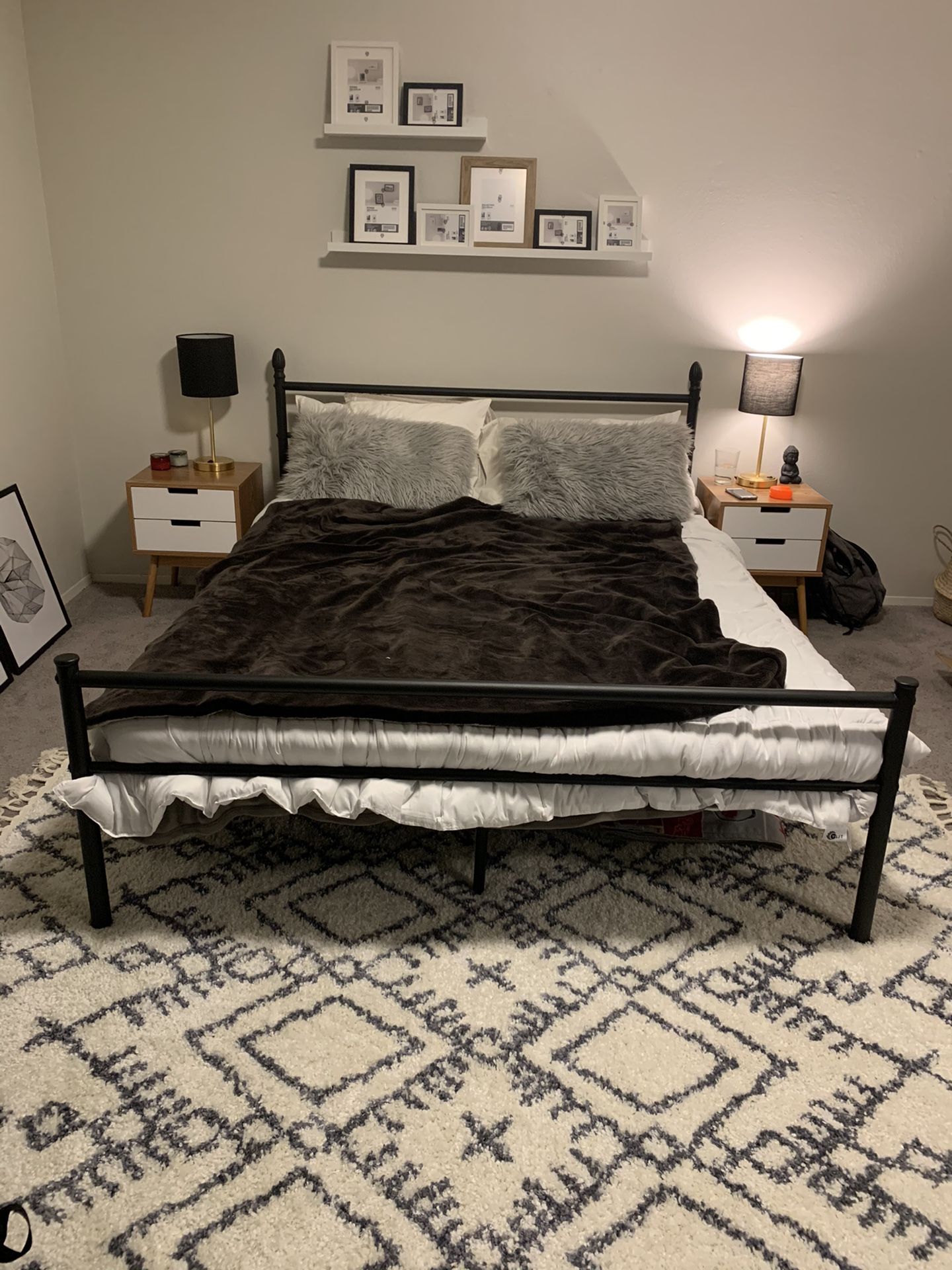 NEW QUEEN BED FRAME ONLY!!