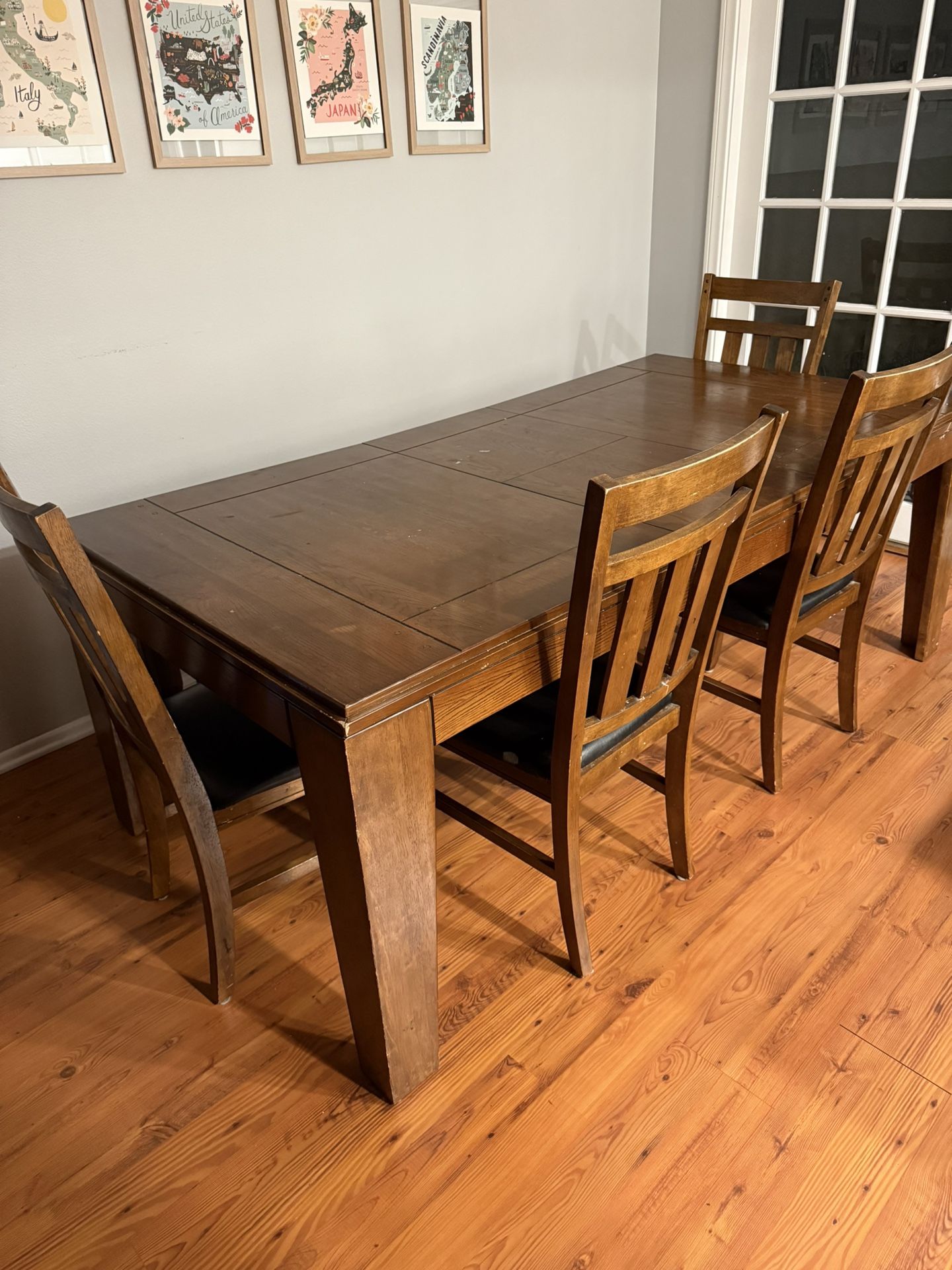 Large Table And Chairs