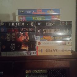 12 VHS Tapes In Good Condition 