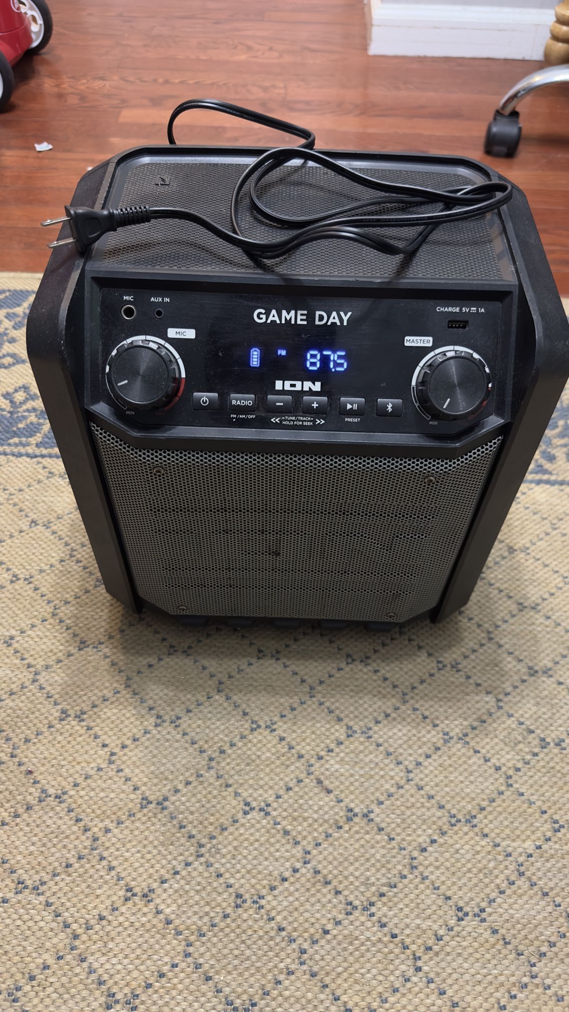 ION Game Day Bluetooth Speakers Rechargeable Battery