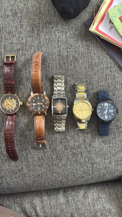 5 watches 1 bracelet