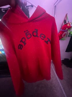 Sp5der Red Hoodie