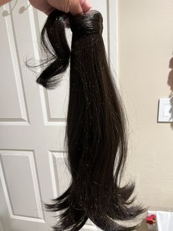 INH Lola Ponytail Extension 17in Black brown 