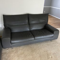 Leather Contemporary Couches