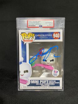 Ghostbusters Funko Pop Autographed By Jason Reitman Authenticated 
