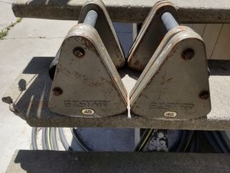 Set of Vintage 45 pound dumbells. $200 firm. Pickup in Oakdale