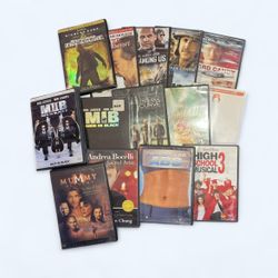 Bundle of 12 DVDs 