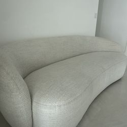 Off white modern couch