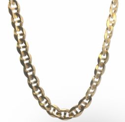 Men’s 10k Yellow Gold 22” Inch 9.25mm Gucci Chain Necklace GP3111617