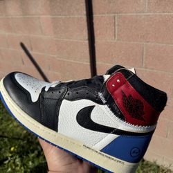 Jordan 1 Union X Fragment Red Sport Royal Size 11.5