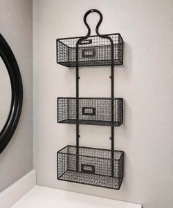 3 level wired hanging basket