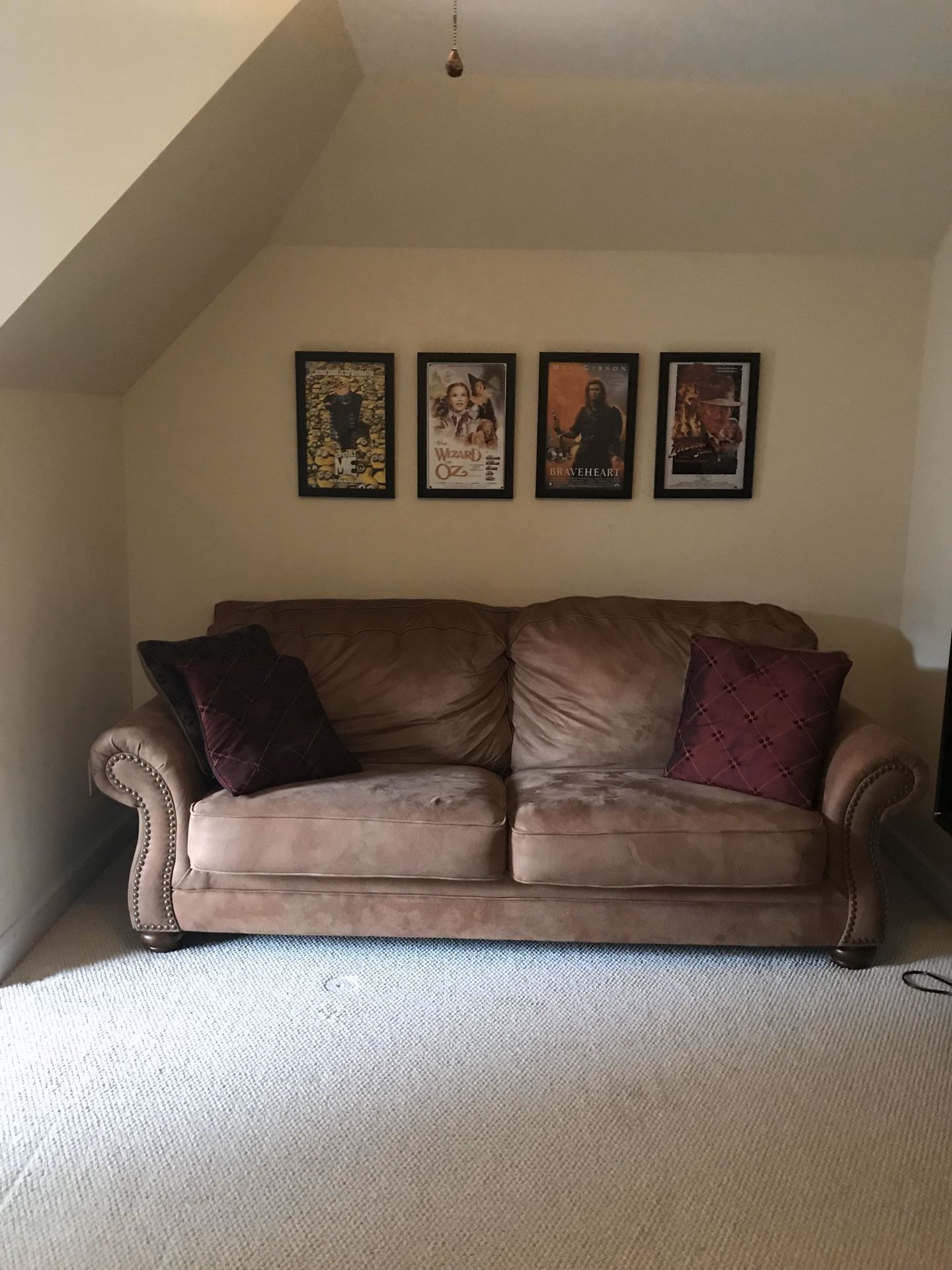 Hide Away, Full Size, Leather Couch