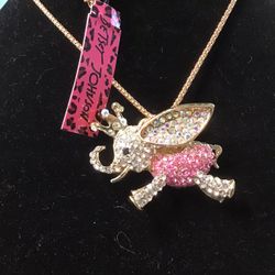 Princess Elephant Necklace