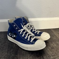 Men’s CDG Converse Play Blue