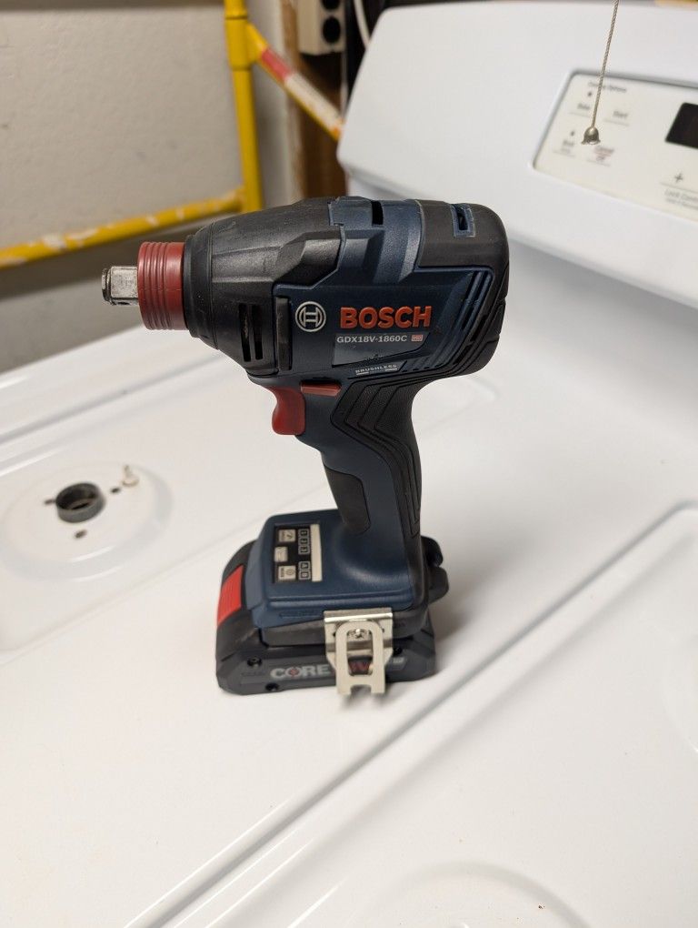 Bosch 18V Impact Driver With Battery And Charger