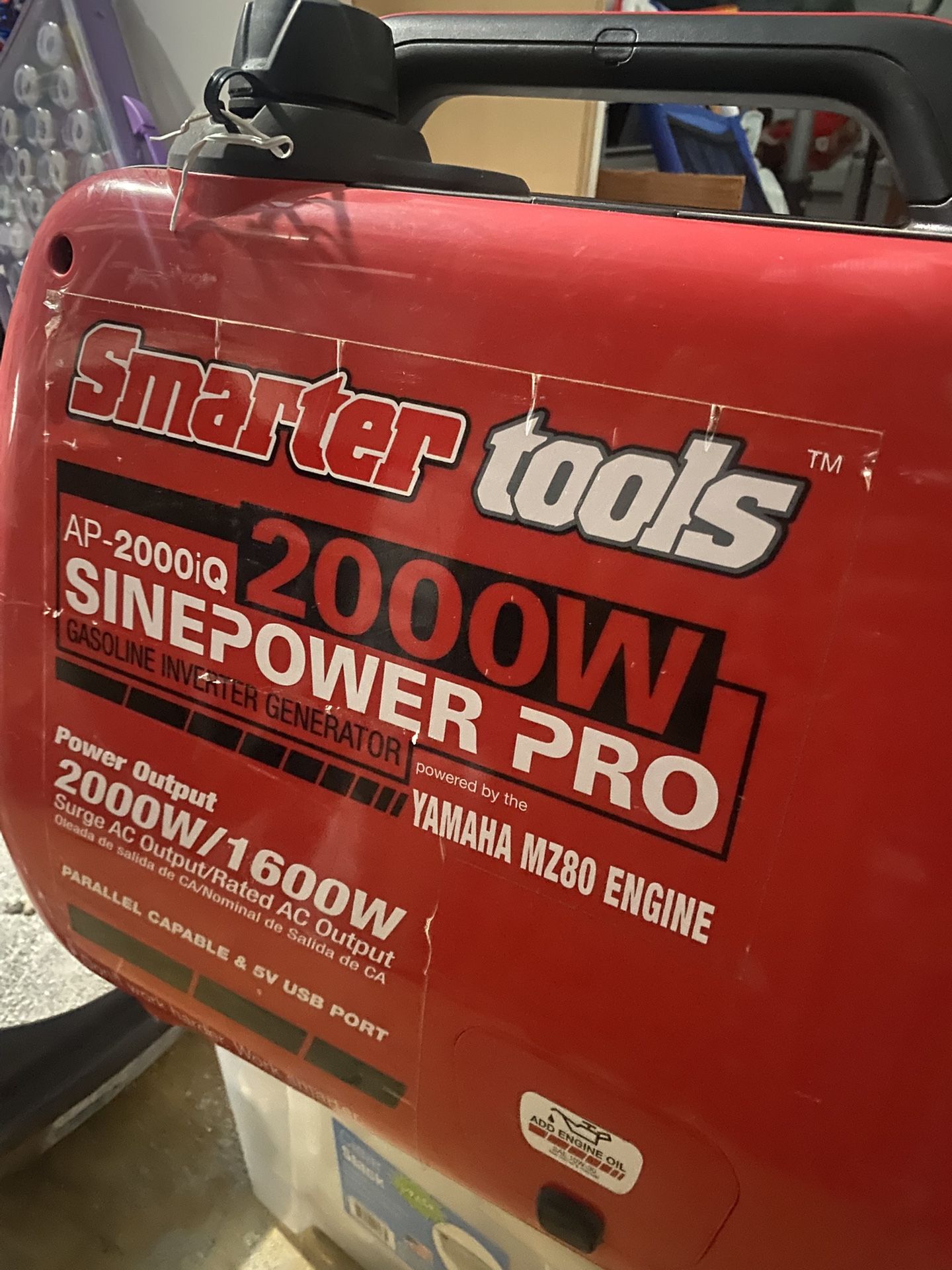 Yamaha Mz80 2000iq Generator