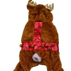 Dog Costume Santas Deer