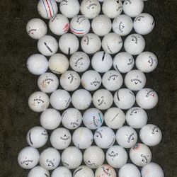 63 Callaway Golf Balls