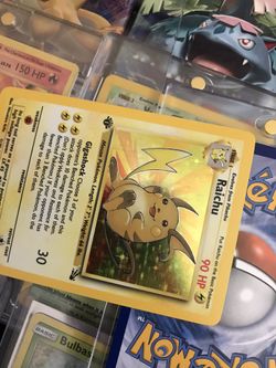 Raichu 1st Edition Pokémon