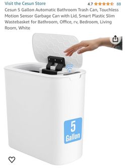 Cesun 5 Gallon Automatic Trash Can