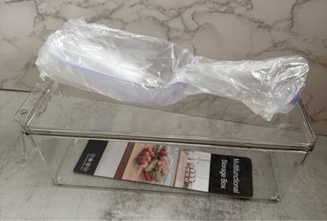 1 Set Ice Storage Bin for Freezer