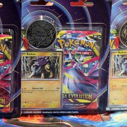 Pokemon Phantasmal Flames 2 Pack Blisters Raikou